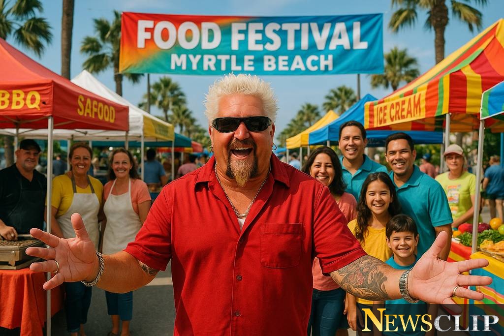 Guy Fieri's Myrtle Beach Bash: A Flavorful Festival of Fun and Food